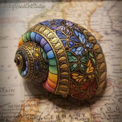  Quillingia! Un Caracol Con Una Cascara Que Parecerá Una Obra de Arte Abstracto